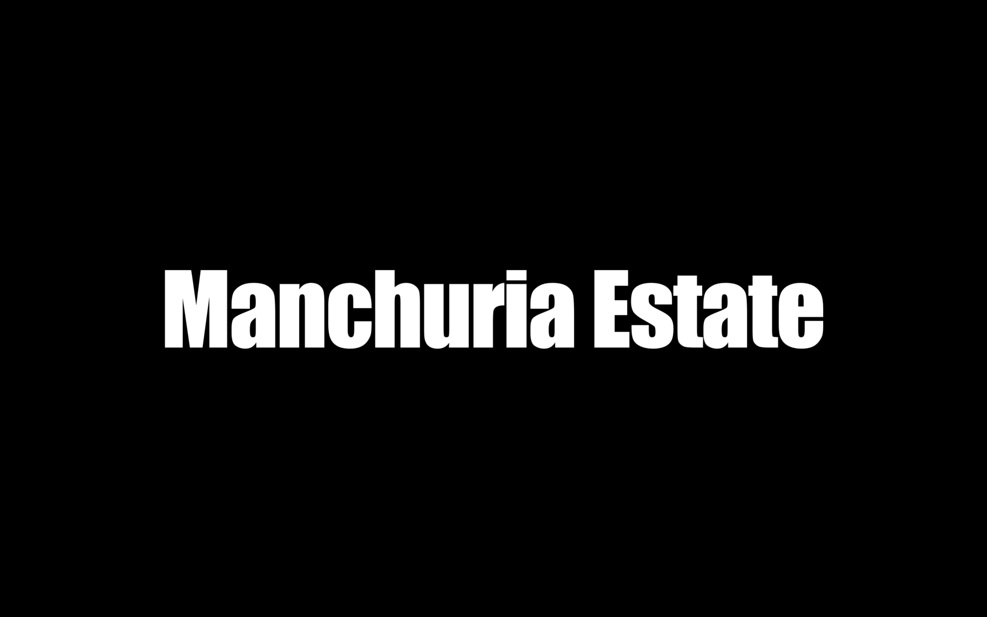 Manchuria Estate, Ltd